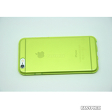 Jelly Color Transparent TPU Rubber Gel Case Cover for iPhone 6 6S 4.7" [Green]