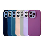 Silicone Case Cover for iPhone 14 (Bundle 7 Pcs)