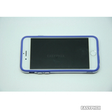 TPU Bumper Case Frame for iPhone 6 6S 4.7" [Blue Transparent]