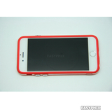 TPU Bumper Case Frame for iPhone 6 6S 4.7" [Red Transparent]