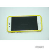 TPU Bumper Case Frame for iPhone 6 6S 4.7" [Yellow Transparent]