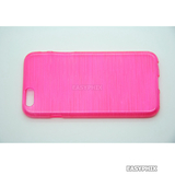 Soft TPU Silicone Gel Rubber Matte Finish Case Cover for iPhone 6 Plus / 6S Plus 5.5" [Pink]