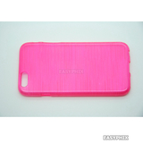 Soft TPU Silicone Gel Rubber Matte Finish Case Cover for iPhone 6 6S 4.7"[Pink]