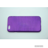 Soft TPU Silicone Gel Rubber Matte Finish Case Cover for iPhone 6 6S 4.7"[Purple]