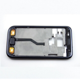Samsung Galaxy S I9000 Front Housing with Middle Plate + Home Button [Black]