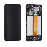 LCD Digitizer Touch Screen with Frame for Samsung Galaxy A12 A125 (Service Pack)