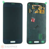Samsung Galaxy S5 Mini G800 LCD and Digitizer Touch Screen Assembly [Black/Dark Blue]