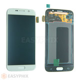 LCD and Digitizer Touch Screen Assembly for Samsung Galaxy S6 G920 (High Copy) [White]