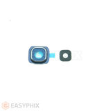 Samsung Galaxy S6 G920i Rear Camera Lens and Bezel [Blue]
