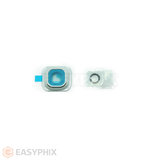 Samsung Galaxy S6 G920i Rear Camera Lens and Bezel [White]