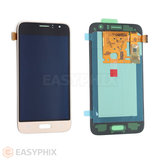 Samsung Galaxy J1 (2016) J120 LCD and Digitizer Touch Screen Assembly [Gold]