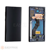 LCD and Digitizer Touch Screen Assembly with Frame for Samsung Galaxy Note 10 N970F (Service Pack) [Aura Black]