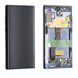 LCD and Digitizer Touch Screen Assembly with Frame for Samsung Galaxy Note 10 Plus SM-N975F/N976 (Service Pack) [Aura Black]