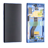 LCD and Digitizer Touch Screen Assembly with Frame for Samsung Galaxy Note 10 Plus SM-N975F/N976 (Service Pack) [Aura Blue]