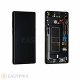 LCD and Digitizer Touch Screen Assembly with Frame for Samsung Galaxy Note 8 N950 (Refurbished) [Black]