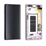 OLED Digitizer Touch Screen with Frame for Samsung Galaxy Note 9 N960 (Service Pack) [Lavender Purple]