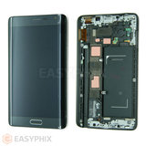 Samsung Galaxy Note Edge N915G LCD and Digitizer Touch Screen Assembly with Frame [Grey] (High Quality)