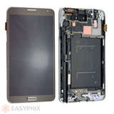 Samsung Galaxy Note 3 4G N9005 LCD and Digitizer Touch Screen Assembly with Frame [Black]