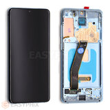 OLED Digitizer Touch Screen with Frame for Samsung Galaxy S20 G980 / 5G G981 [Blue]