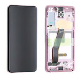 OLED Digitizer Touch Screen with Frame for Samsung Galaxy S20 G980 / 5G G981 (Service Pack) [Pink]
