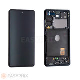 OLED Digitizer Touch Screen with Frame for Samsung Galaxy S20 FE 4G G780 (Service Pack) [Cloud Navy]