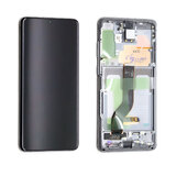 OLED Digitizer Touch Screen with Frame for Samsung Galaxy S20 Plus G985 / 5G G986 (Service Pack) [Grey]