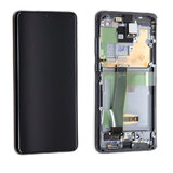 OLED Digitizer Touch Screen with Frame for Samsung Galaxy S20 Ultra G988 / 5G (Service Pack) [Grey]