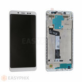Xiaomi Redmi Note 5 / Note 5 Pro LCD and Digitizer Touch Screen Assembly with Frame [White]
