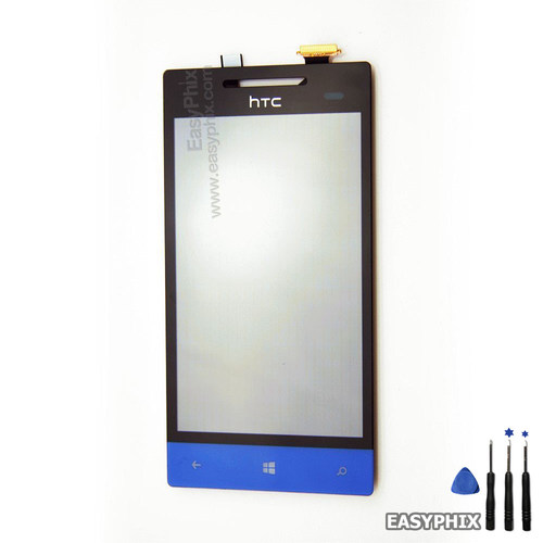 HTC 8S LCD and Digitizer Touch Screen Assembly [Blue]