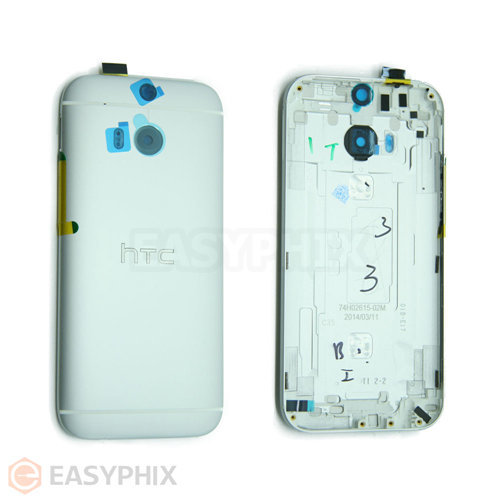 HTC One M8 Back Housing [Silver]    