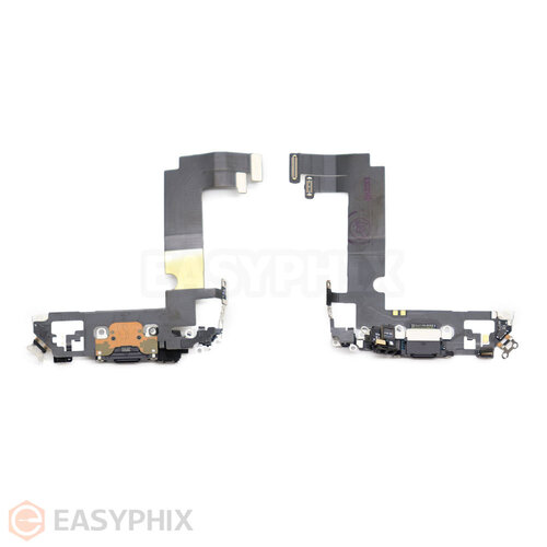Charging Port Flex Cable for iPhone 12 Mini (OEM) [Black]