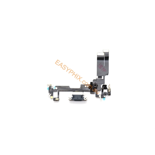 Charging Port Flex Cable for iPhone 14 (OEM) [Black]