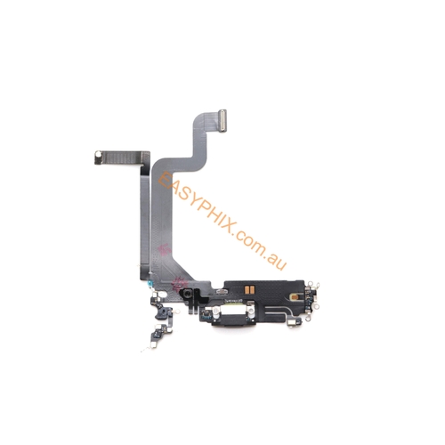 Charging Port Flex Cable for iPhone 14 Pro Max (OEM) [Black]