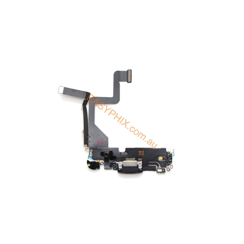 Charging Port Flex Cable for iPhone 14 Pro (OEM) [Black]