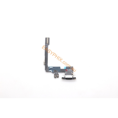 Charging Port Flex Cable for iPhone 16 Pro (OEM) [Black]
