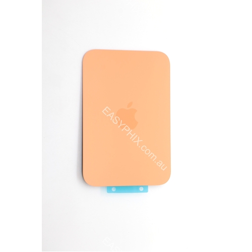 Back Cover for iPhone 17 Pro with back rack (High Quality) [Orange]
