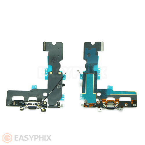 Charging Port Flex Cable for iPhone 7 Plus 5.5" [Black]