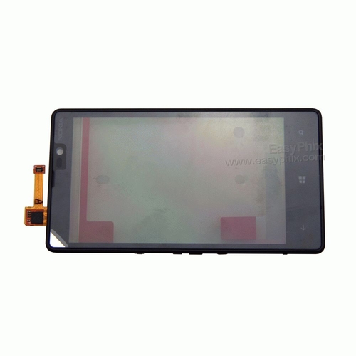 Nokia Lumia 820 Digitizer Touch Screen with Frame