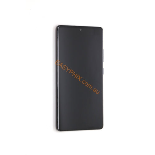 OLED Digitizer Touch Screen with Frame for Samsung Galaxy A71 5G A716 (Refurbished)  [Black]