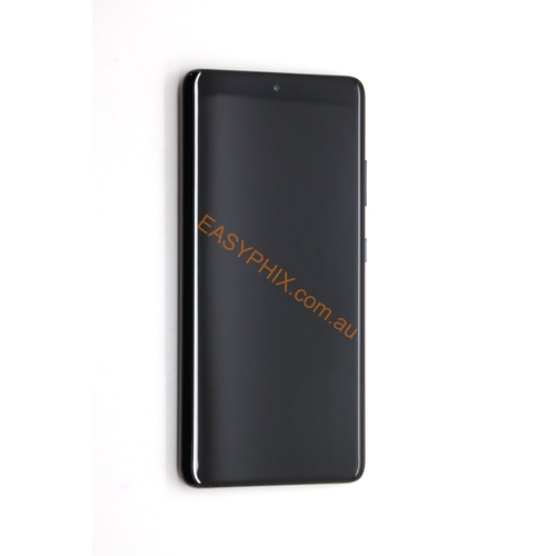 OLED Digitizer Touch Screen with Frame for Samsung Galaxy S21 Ultra 5G G998 (High Copy) [Phantom Black]