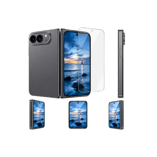 Tempered Glass Privacy Screen Protector for iPhone Duo [Clear]