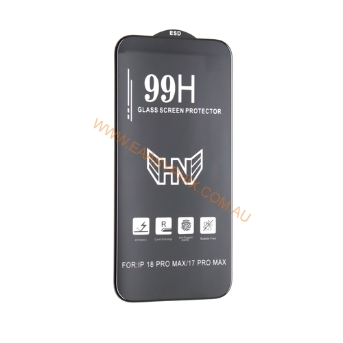 Tempered Glass Screen Protector 99H for iPhone 17 Pro Max /18 Pro Max (No Packing)