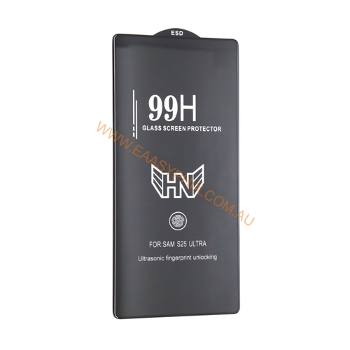 Tempered Glass Screen Protector for Samsung Galaxy S25 Ultra 99H (No Packing)